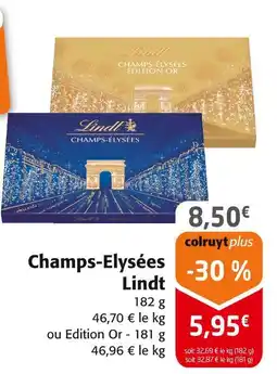 Colruyt Lindt Champs-Elysées offre
