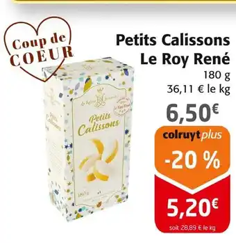 Colruyt LE ROY RENÉ Petits Calissons offre