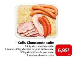 Colruyt Colis Choucroute cuite offre