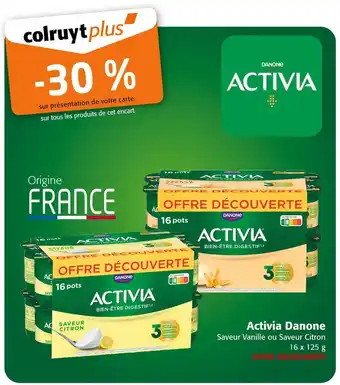 Colruyt Danone Activia offre
