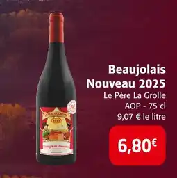 Colruyt Beaujolais Nouveau 2025 offre