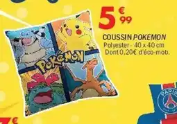 La Foir'Fouille Coussin pokemon offre