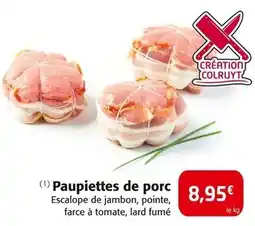 Colruyt Paupiettes de porc offre