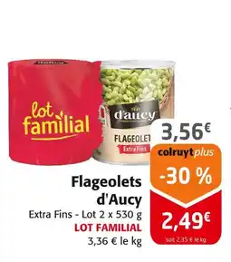 Colruyt D'AUCY Flageolets offre