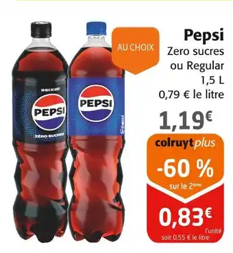Colruyt PEPSI PEPSI offre