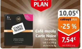Colruyt Carte Noire Café moulu offre
