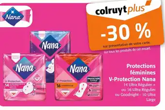 Colruyt NANA Protection féminines V-Protection offre