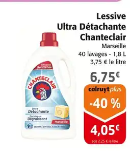 Colruyt CHANTECLAIR Lessive Ultra Détachante offre