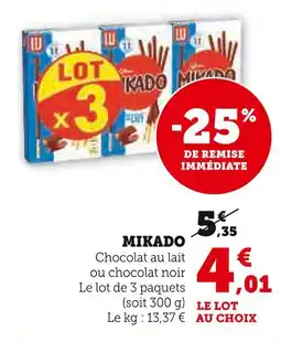 Super U LU Mikado offre