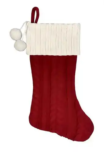 Jardiland ECLOZ Chaussette de Noël rouge ECLOZ offre