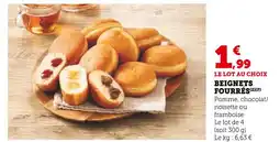 Super U Beignets fourrés offre
