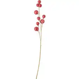 Jardiland Tige décorative avec 9 boules de Noël offre