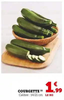 Super U Courgette offre