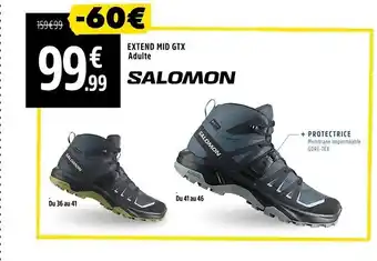 Intersport Salomon EXTEND MID GTX Adulte offre