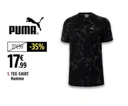 Intersport PUMA Tee-shirt homme offre
