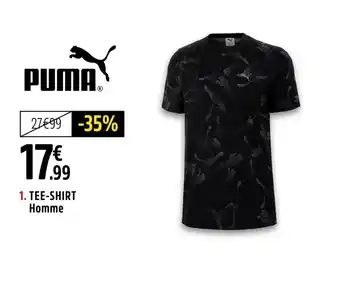 Intersport PUMA Tee-shirt homme offre
