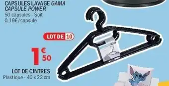 La Foir'Fouille Lot de cintres offre