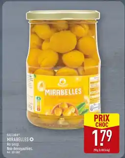 ALDI BACCARA Mirabelles offre
