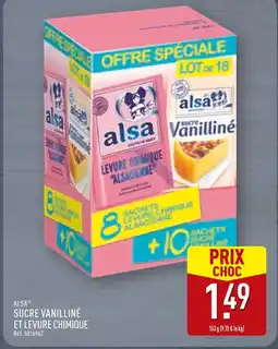 ALDI Alsa Sucre Vanilliné et Levure Chimique offre