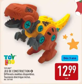 ALDI Toylino Jeu de construction offre