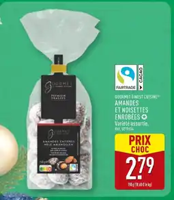 ALDI Gourmet Finest Cuisine Amandes et noisettes enrobées offre
