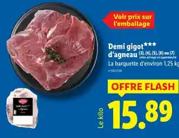 Lidl Demi gigot d'agneau offre