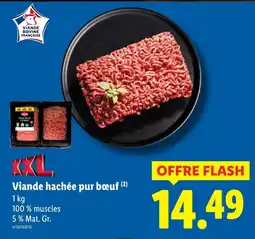 Lidl Viande hachée pur bœuf offre