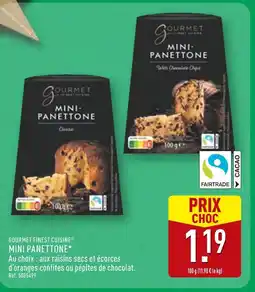 ALDI Gourmet Finest Cuisine Mini Panettone offre
