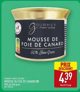 ALDI Gourmet Finest Cuisine Mousse de Foie de Canard offre