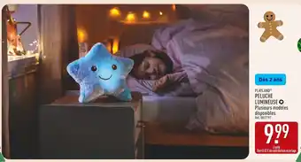 ALDI PLAYLAND Peluche lumineuse offre