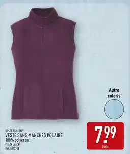 ALDI UP 2 FASHION Veste sans manches polaire offre