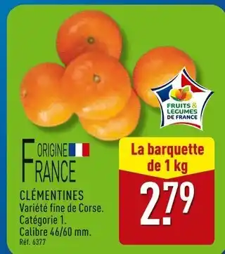 ALDI Clémentines offre