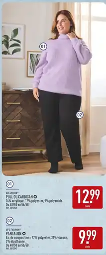 ALDI UZFASHION Pull ou Cardigan offre