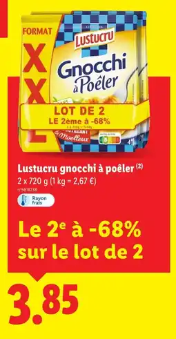 Lidl Lustucru Gnocchi à Poêler offre