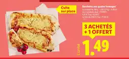 Lidl Barchetta aux quatre fromages offre