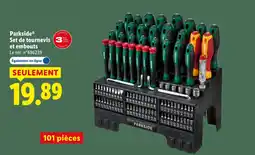 Lidl Parkside Set de tournevis et embouts offre