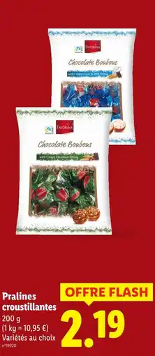 Lidl FAVORINA Pralines croustillantes offre
