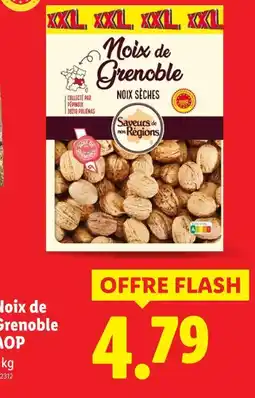 Lidl Saveurs de nos Régions Noix de Grenoble AOP offre