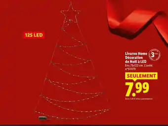 Lidl LIVARNO HOME Décoration de Noël à LED offre