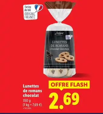 Lidl DELUXE Lunettes de Romans Chocolat offre