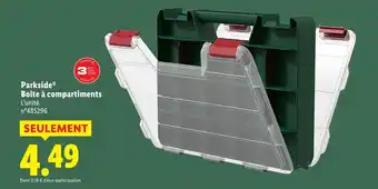 Lidl Parkside Boîte à compartiments offre