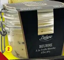 Lidl DELUXE Beurre à la Truffe Blanche d'Été (4%) offre