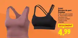 Lidl Crivit Brassière de sport Premium offre