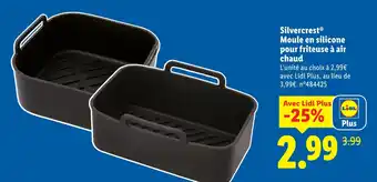 Lidl Silvercrest Moule en silicone pour friteuse à air chaud offre