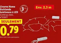 Lidl LIVARNO HOME Guirlande lumineuse à LED offre