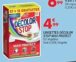 La Foir'Fouille Lingettes décolor stop max protect offre