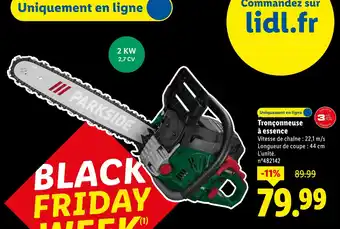 Lidl Parkside Tronçonneuse à essence offre