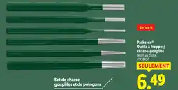 Lidl Parkside Outils à frapper/chasse-goupille offre