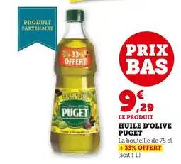 U Express Puget Huile d'olive offre