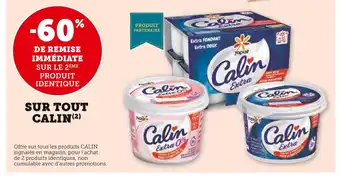 U Express CALIN -60% de remise immédiate sur le 2ème produit identique sur tout Calin offre